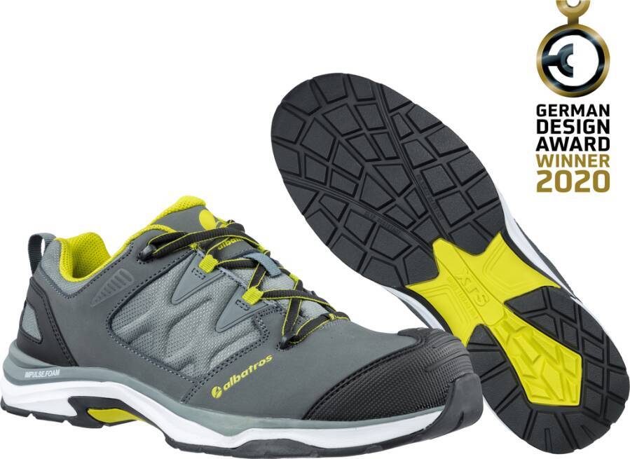 Sicherheitshalbschuh ULTRATRAIL S3 ESD HRO SRC Low 646210-46 Größe 46 Farbe grau/kombiniert Typ Halbschuh Modell Ultratr-3
