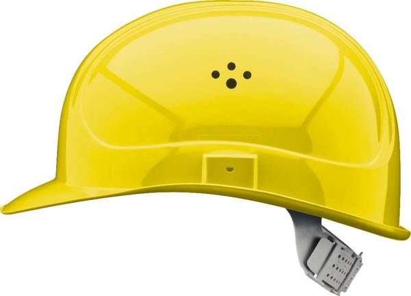 Schutzhelm INAP-Master 11551016 Farbe gelb (RAL 1016) Ausführung 6-Punkt-Kunststoff-Innenausstattung