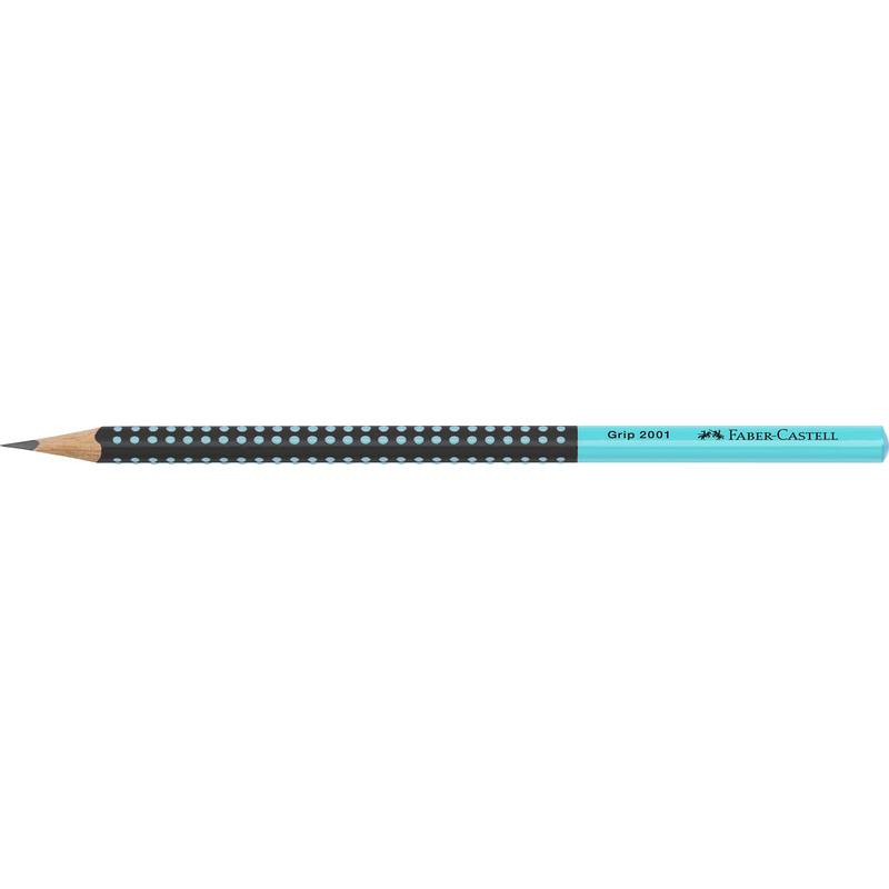 FABER-CASTELL Bleistift GRIP 2001 TWO TONE, türkis-0