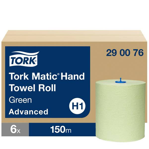 Handtuchrolle ELEVATION 150m 2lagig grün 6 Rl./Pack.