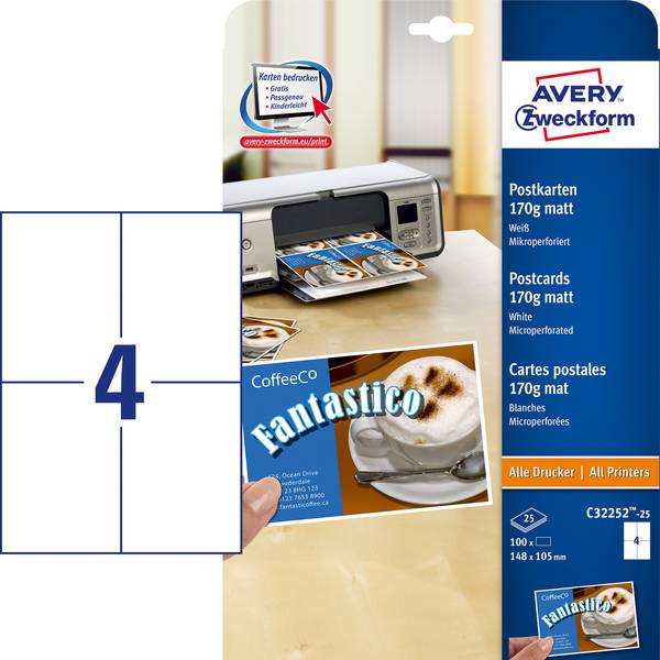 Postkarte 148x105mm 25St.