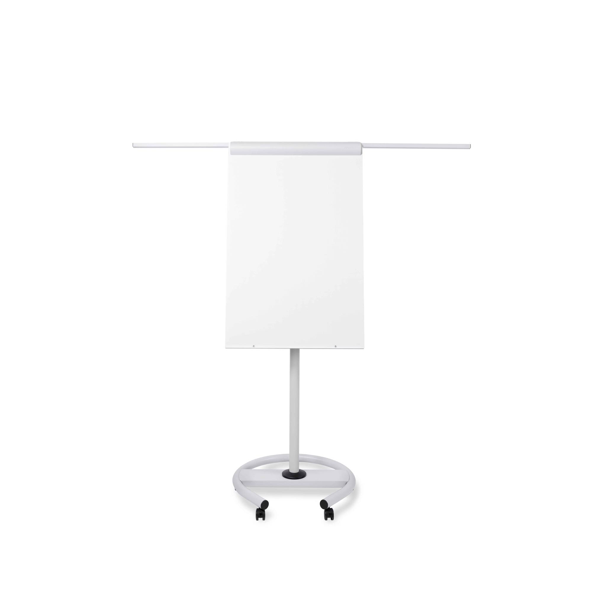 Flipchart de Luxe mobil lichtgrau/weiß-0