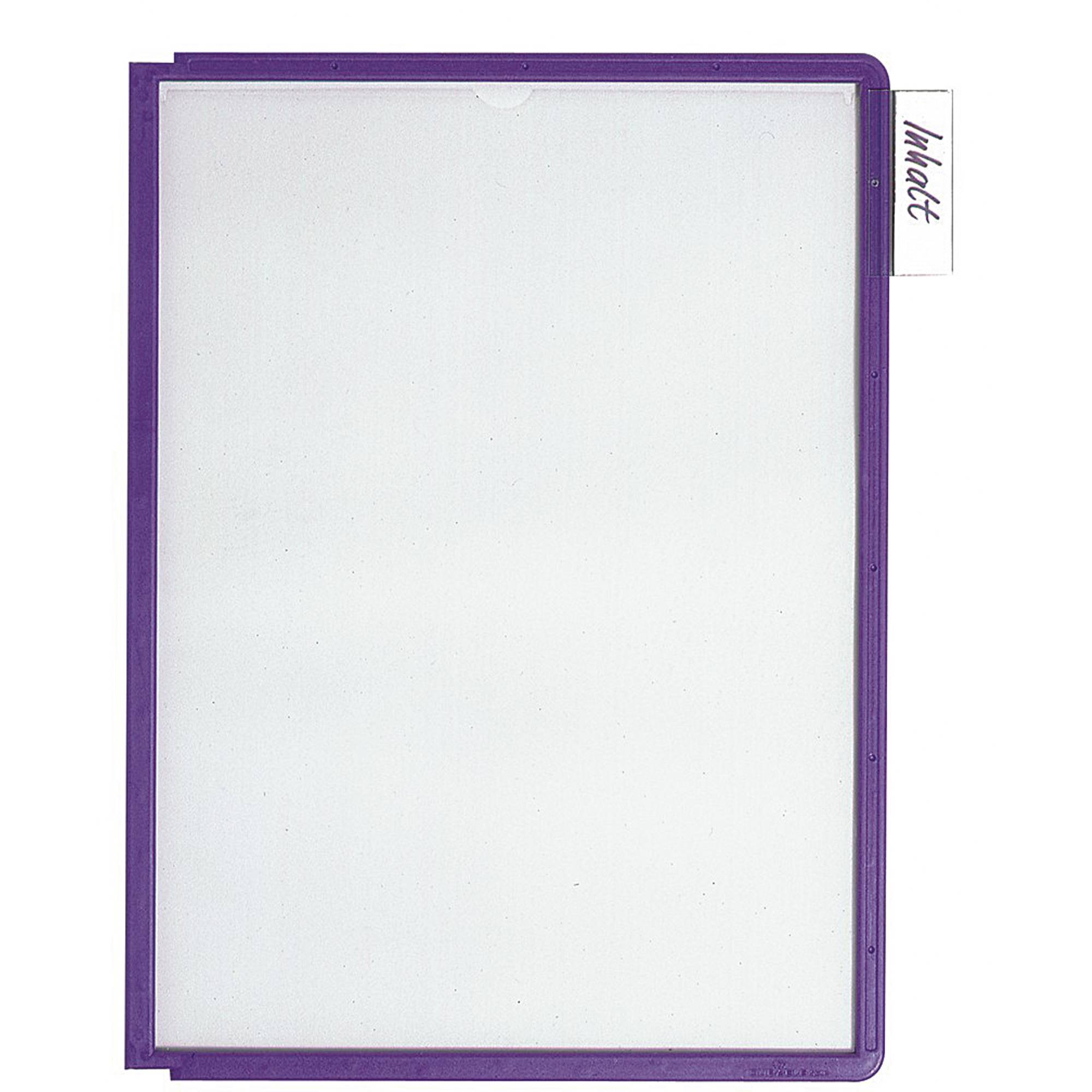 DURABLE Sichttafel SHERPA Panel 560644 DIN A4 PP blauviolett-0