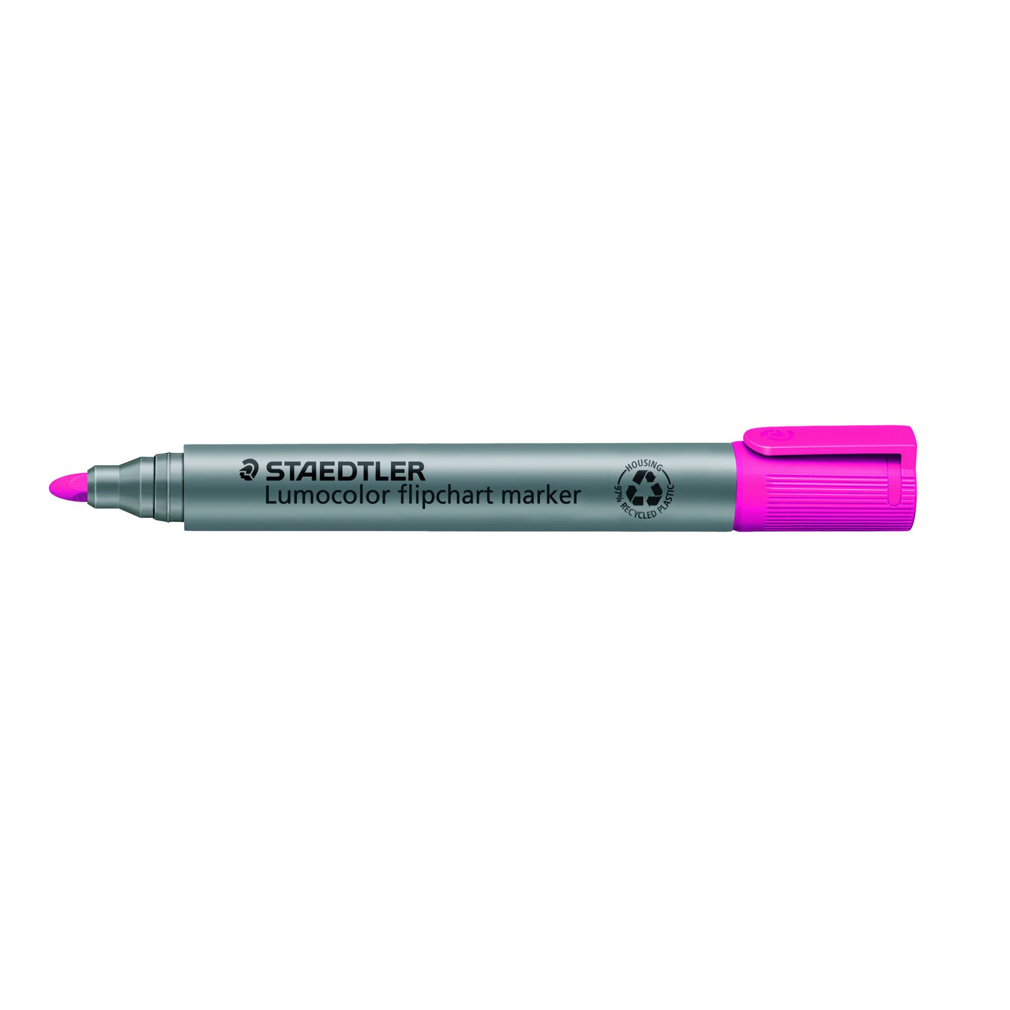 Flipchartmarker Lumocolor 2mm Rundspitze pink-0
