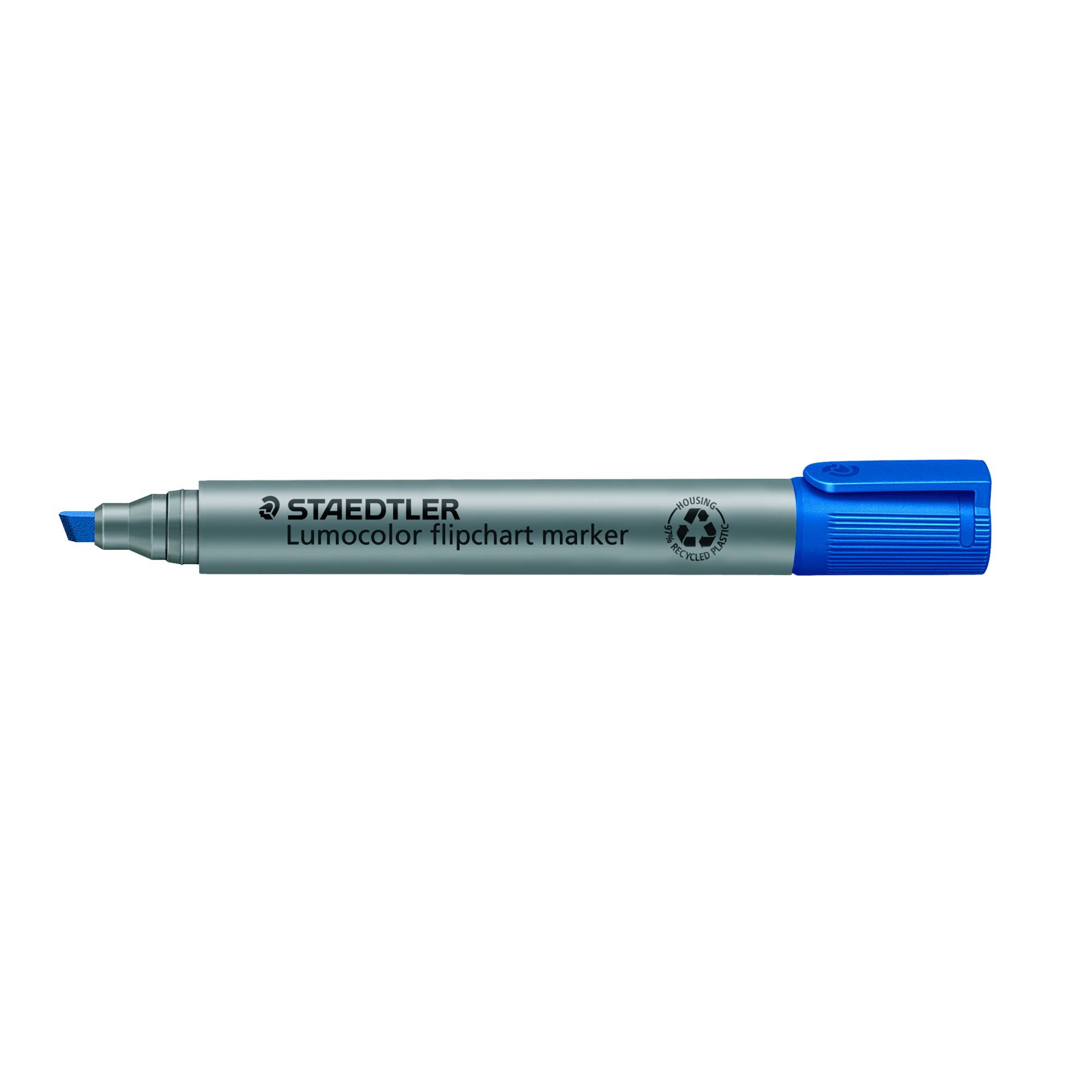 Flipchartmarker Lumocolor 2-5mm Keilspitze blau-0