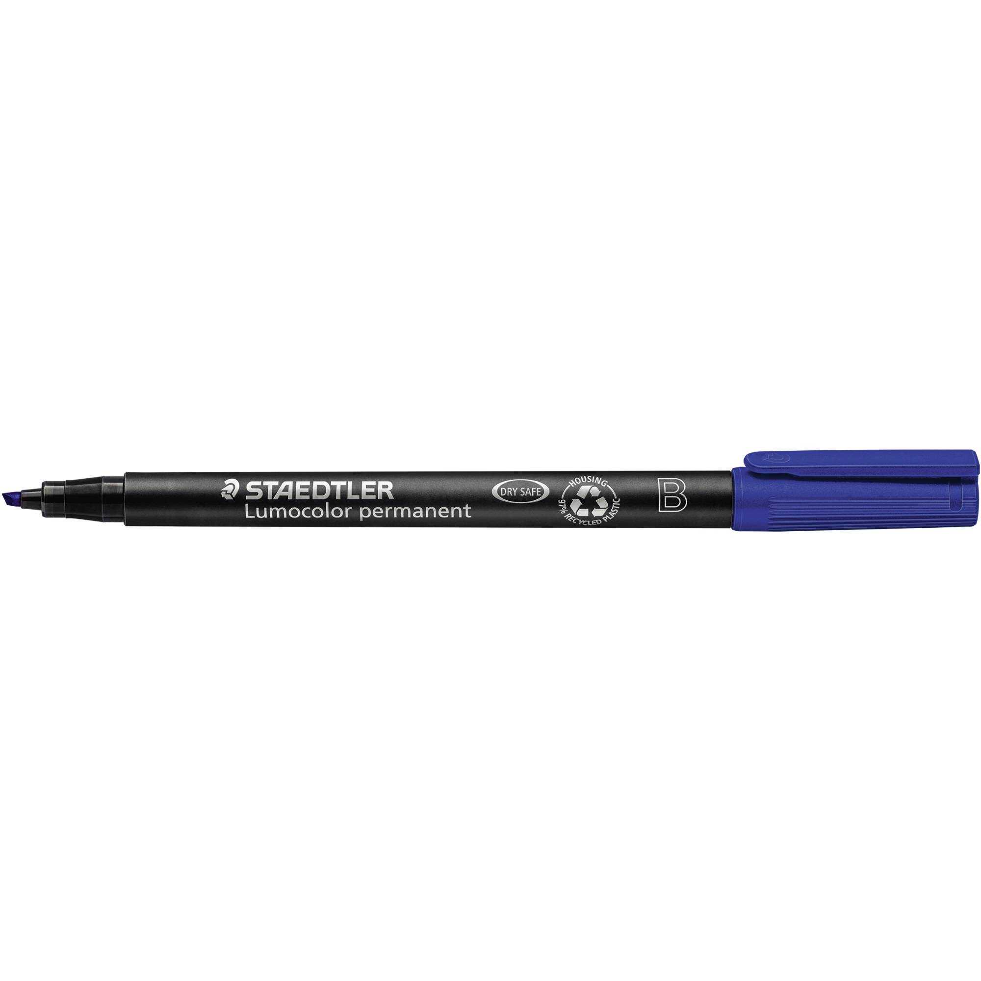 Folienstift Lumocolor 1-2,5mm permanent blau-0