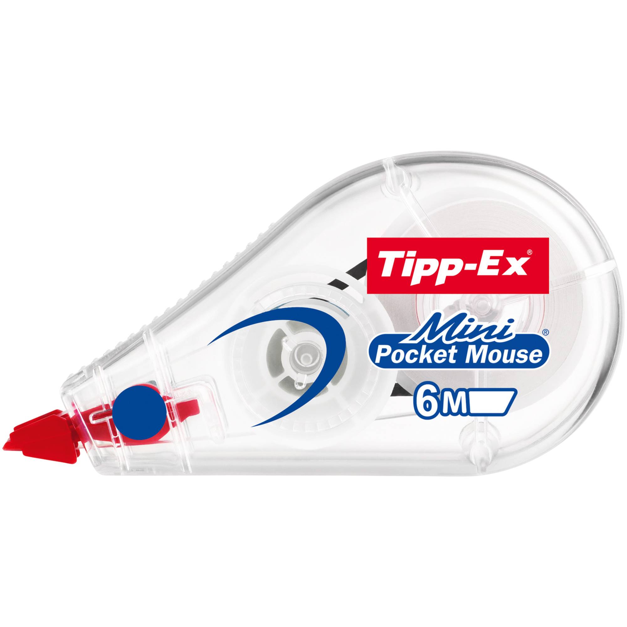 Tipp-Ex Korrekturroller Mini Pocket Mouse 932564 5mmx6m weiß-0