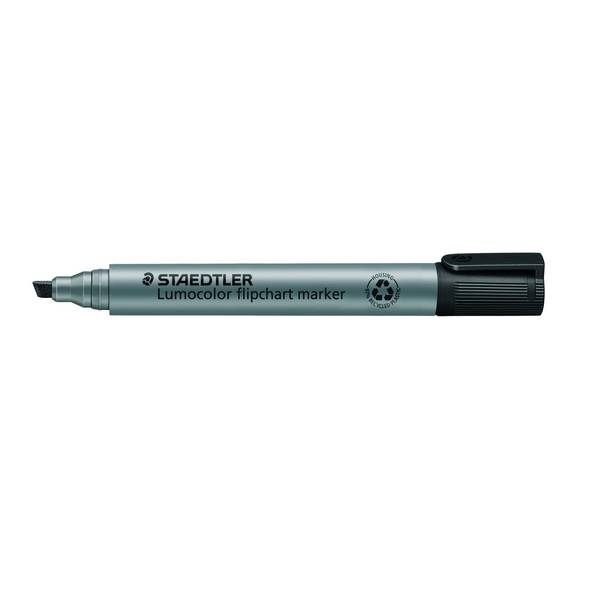 Flipchartmarker Lumocolor 2-5mm Keilspitze schwarz