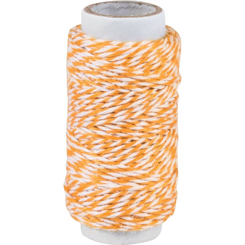 Dekoschnur orange 1mmx20m-0