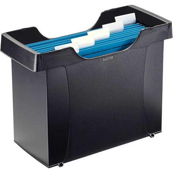 Hängemappenbox Mini-Aktei Plus A4 schwarz