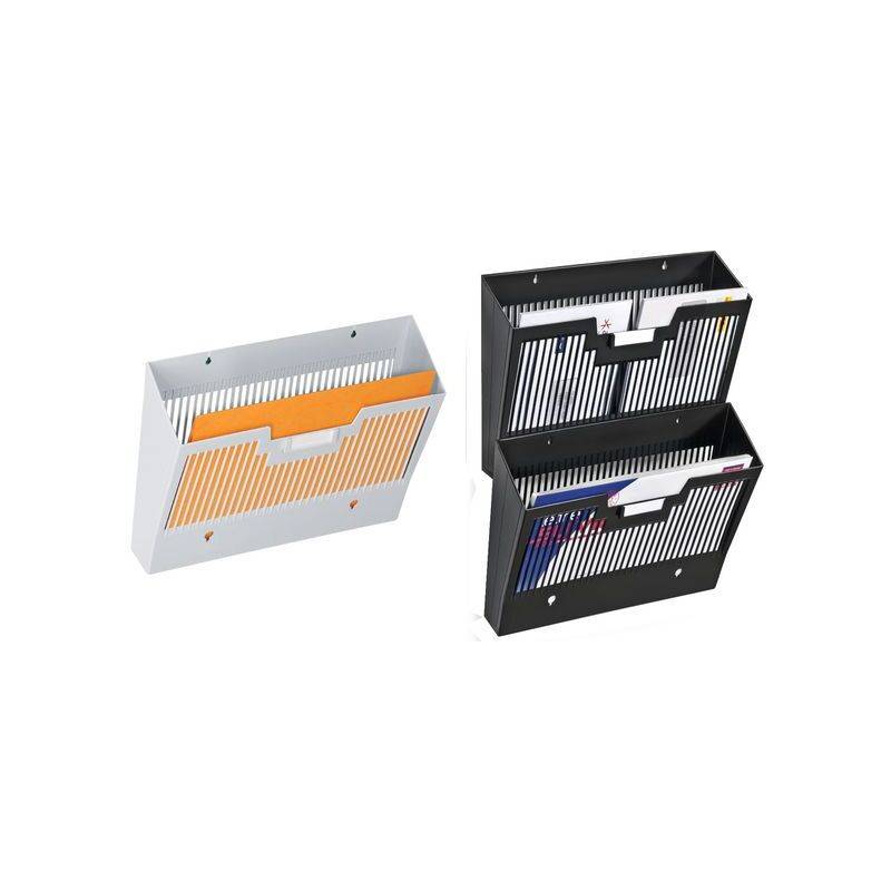 CEP Wandprospekthalter First, DIN A4, 1 Fach, schwarz-0