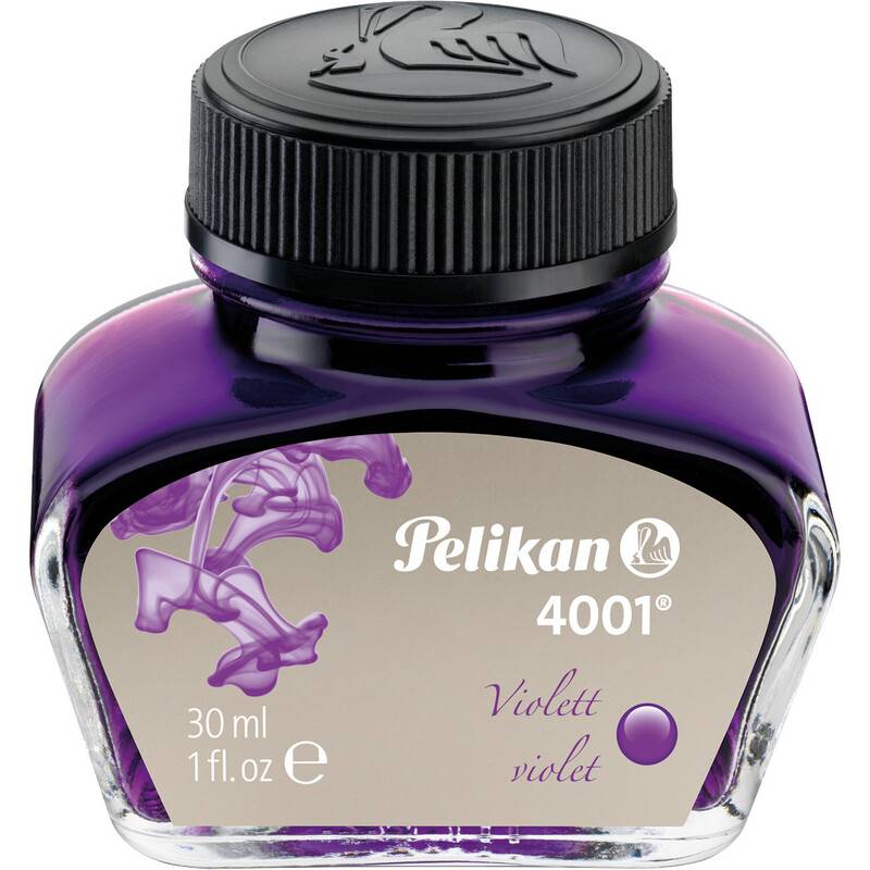 Pelikan Tinte 4001 im Glas, violett, Inhalt: 30 ml-0