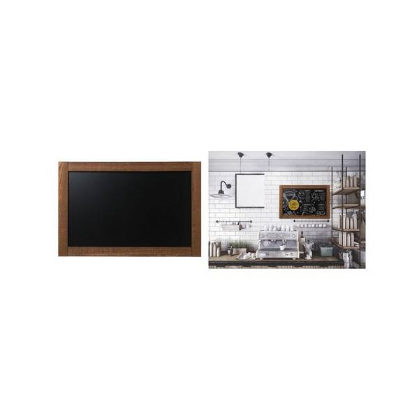 Bi-Office Kreidetafel, braun, rustikal, 1.200 x 900 mm