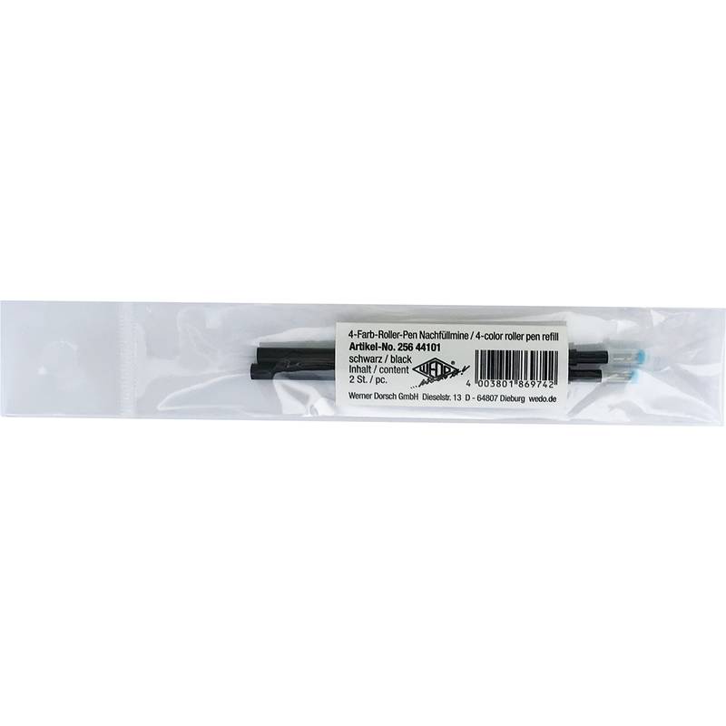 WEDO Mine schwarz 2er Pack, für Vierfarbstift radierbar-0