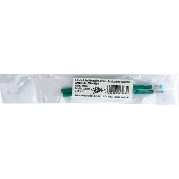 WEDO Mine grün 2er Pack, für Vierfarbstift radierbar