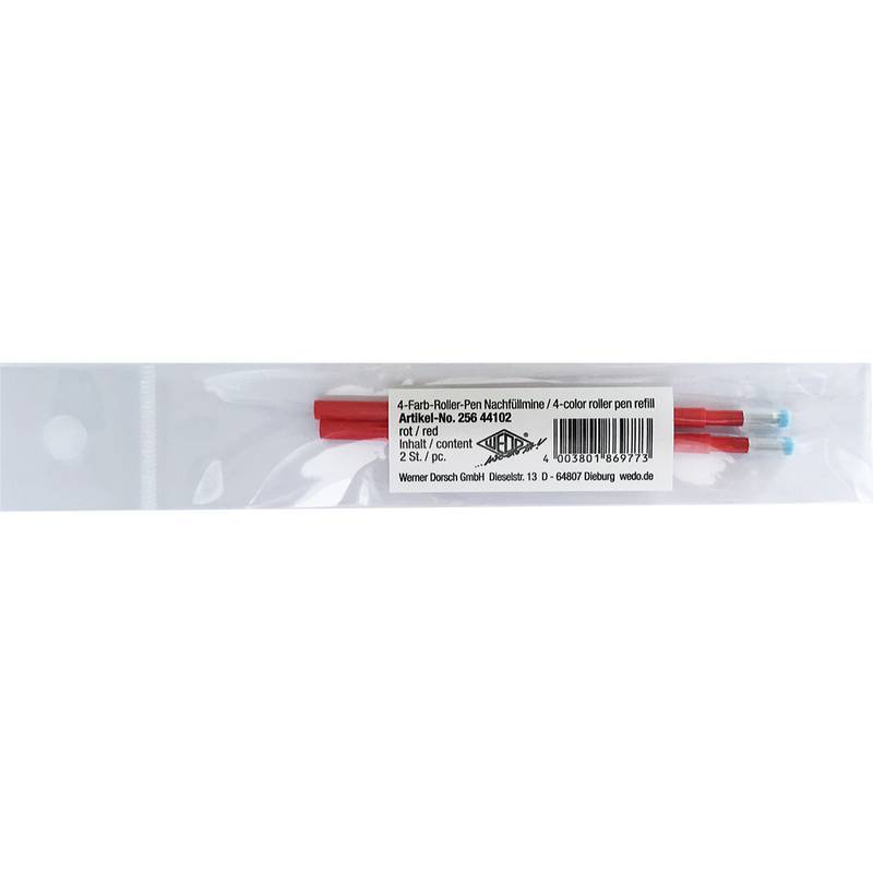 WEDO Mine rot 2er Pack, für Vierfarbstift radierbar-0