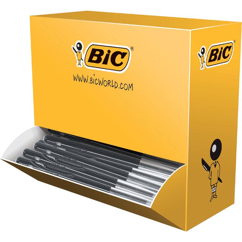 BIC Druckkugelschreiber M10 clic, schwarz, VALUE PACK-0