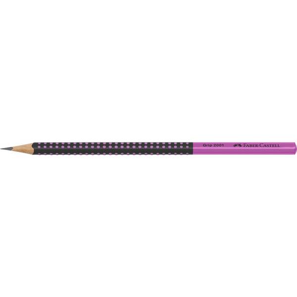 FABER-CASTELL Bleistift GRIP 2001 TWO TONE, pink (5661697)