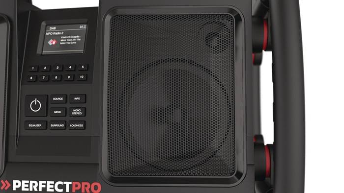 Baustellenradio ROCKBULL 11,1 V 230 V PERFECTPRO-3