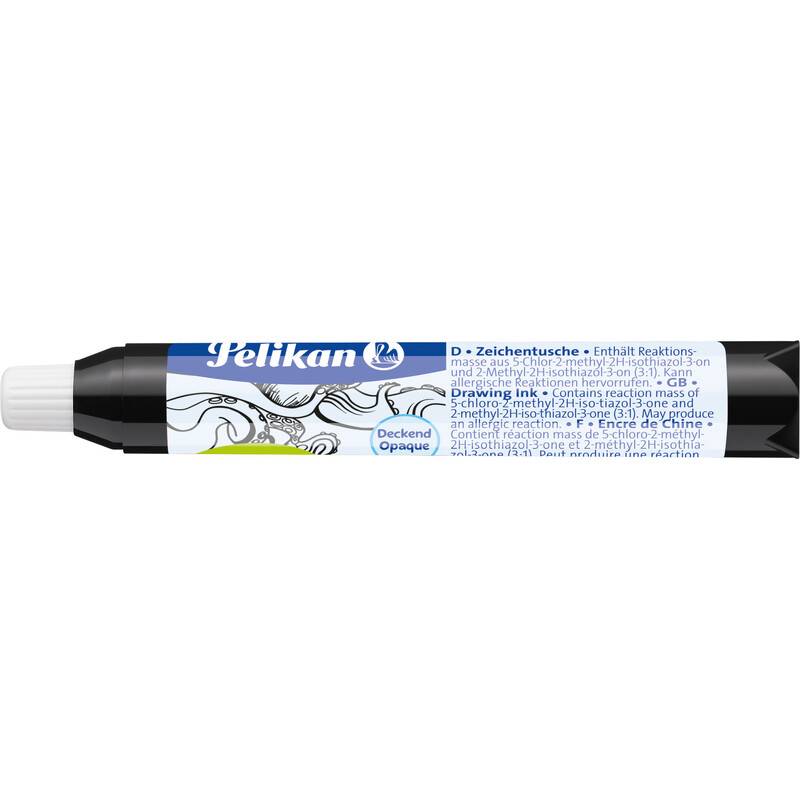 Pelikan Tusche A, Inhalt: 9 ml Patrone, schwarz (17)