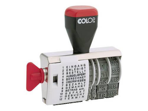 COLOP 04000/WD - Stempel - Standardtext, Datum