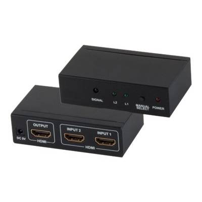 S-Impuls - Video/Audio-Schalter - 2 x HDMI