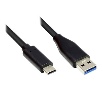 EX-K1584-0.5 - 0,5 m - USB A - USB C - USB 3.2 Gen 1 (3.1 Gen 1) - 5000 Mbit/s -
