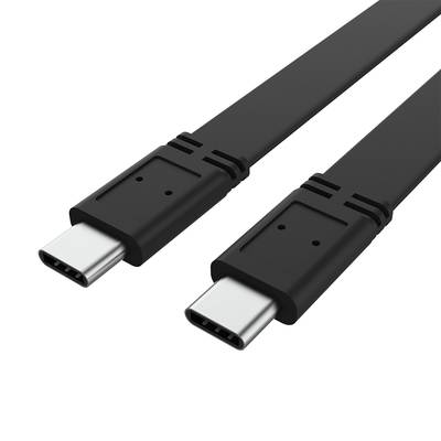 USB 3.2 Gen 2x2 Kabel 1 m AK-CBUB60-10BK - Kabel - Digital/Daten