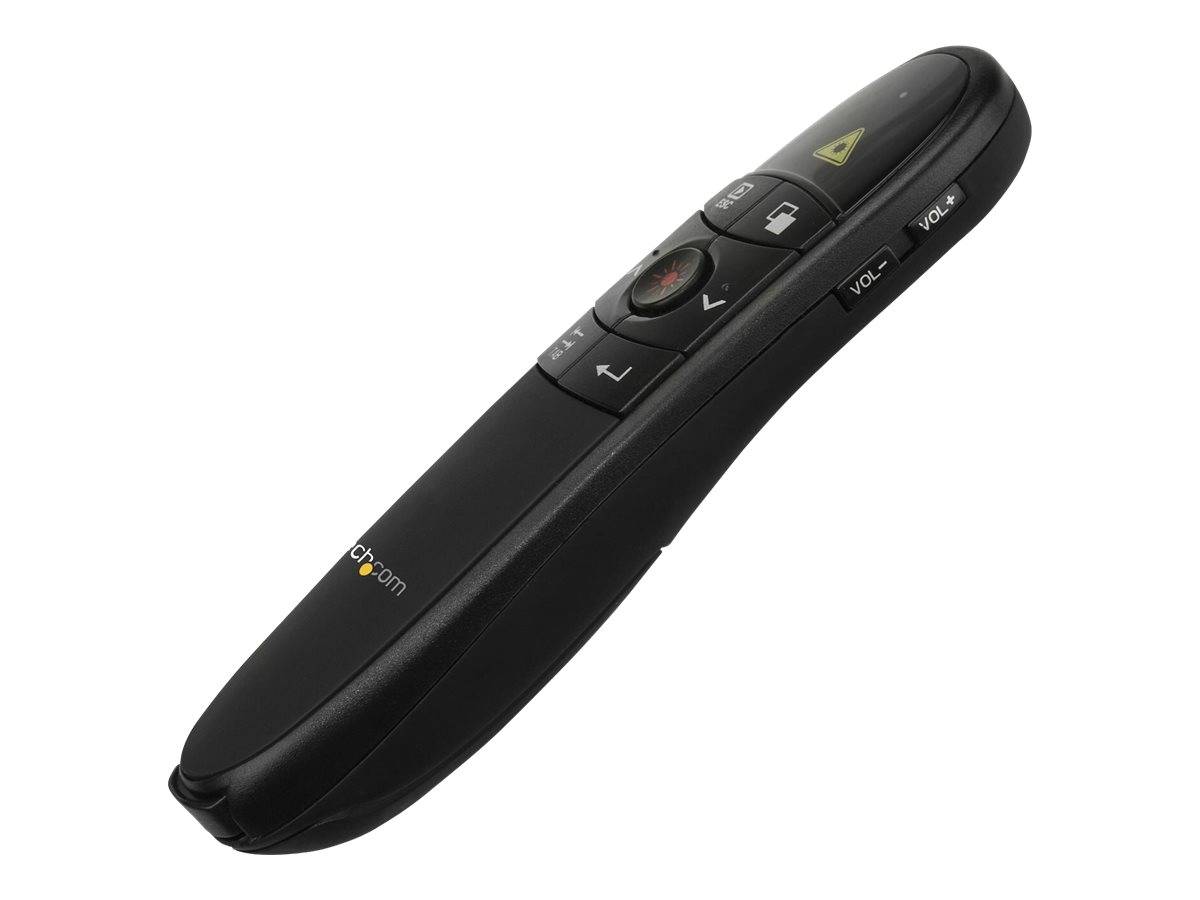 StarTech.com Präsentationsfernbedienung PRESREMOTE(Wireless Presenter, PPT Fernbedienung, USB PowerPoint Presenter, 27m)-0