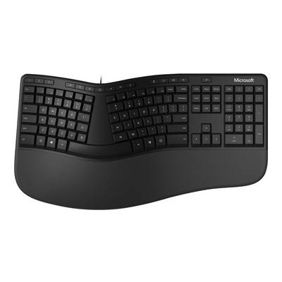 Microsoft Ergonomic Keyboard - Tastatur - USB - TL: Französisch, AZERTY-0