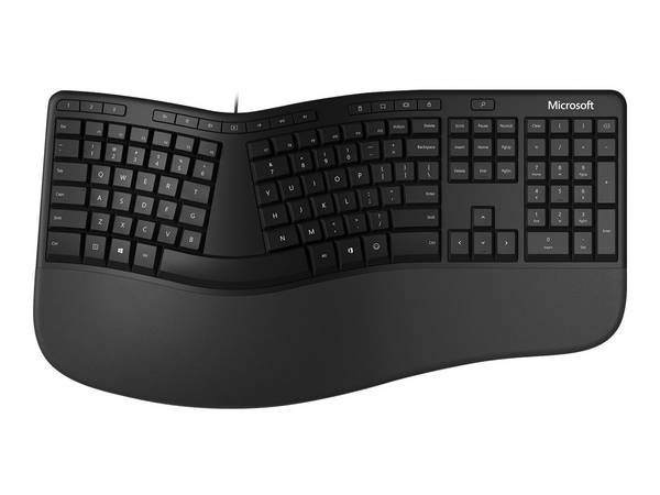 Microsoft Ergonomic Keyboard - Tastatur - USB - TL: Französisch, AZERTY
