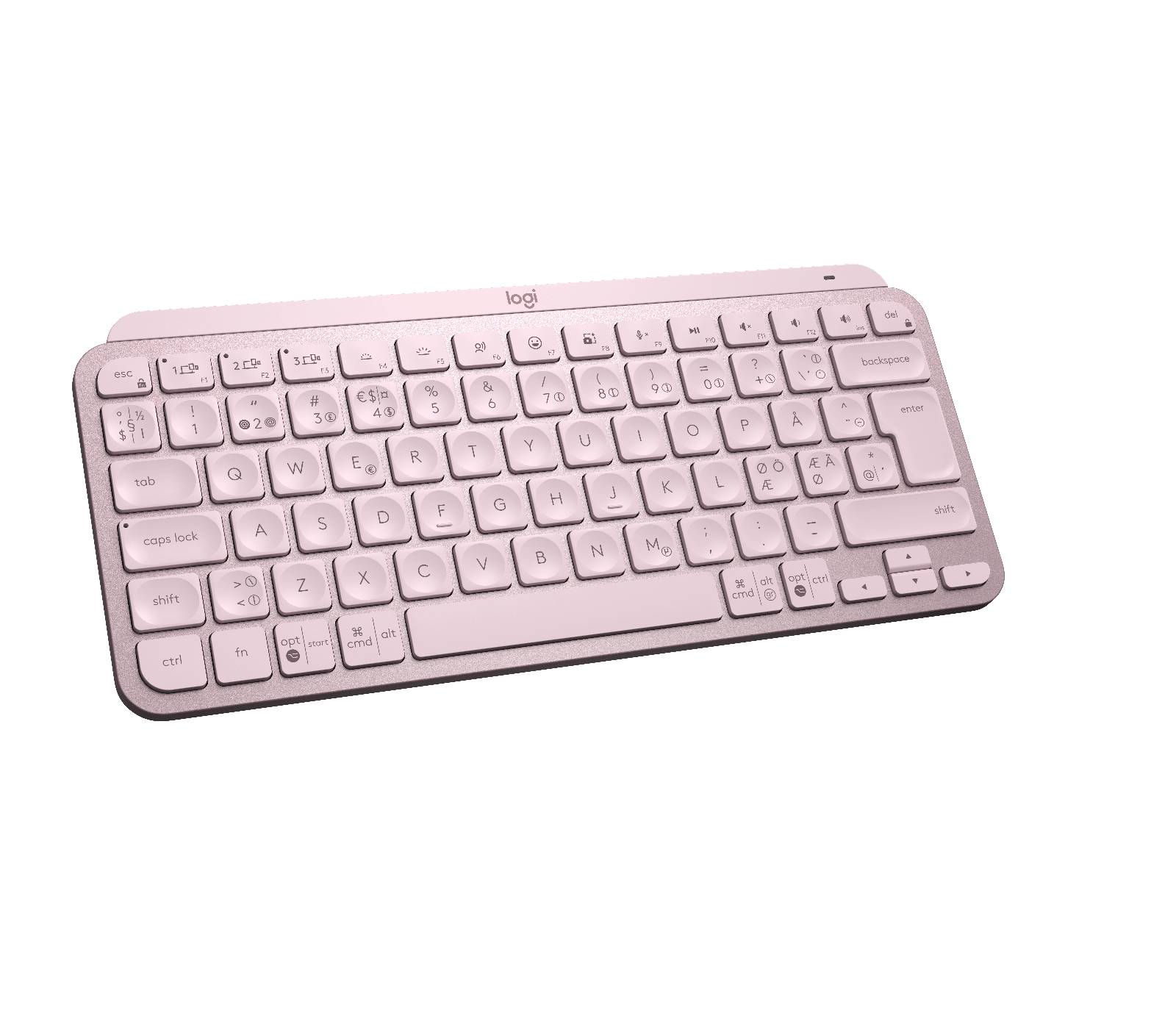 Logitech MX Keys Mini - Office - Tastatur - hinterleuchtet - kabellos - Bluetooth - QWERTY - Nordisch (Dänisch/Finnisch/-2