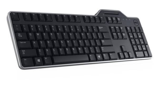 Dell KB813 Tastatur USB QWERTY Englisch Schwarz Smartcard USA/Europa