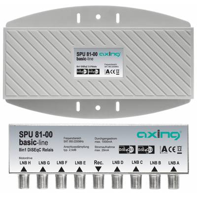 SPU 81-00 - Kabel-Splitter-/Verbinder - 950 - 2200 MHz - Metallisch - F - 150 mm