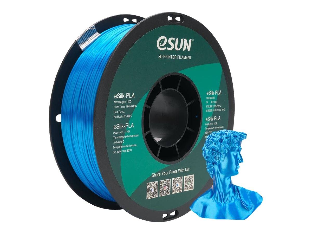 Esun Cyan - 1 kg - Seiden-PLA-Filament (3D)-0