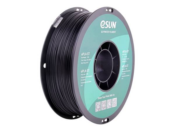 Esun Schwarz - 1 kg - vakuumverpackter Beutel - ePLA-ST filament (3D)