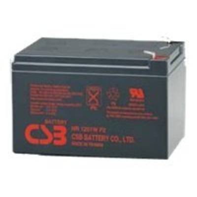 CSB Battery HR 1251W high-rate HR1251WF2 Bleiakku 12 V 12 Ah Blei-Vlies (AGM) (B x H x T) 151 x 100 x 98 mm Flachstecker