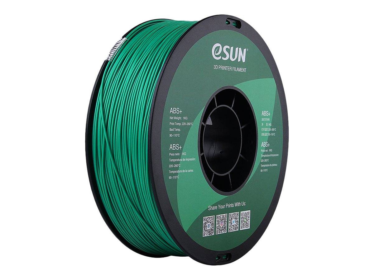Esun Grün - 1 kg - vakuumverpackter Beutel - ABS+ Filament (3D)-0