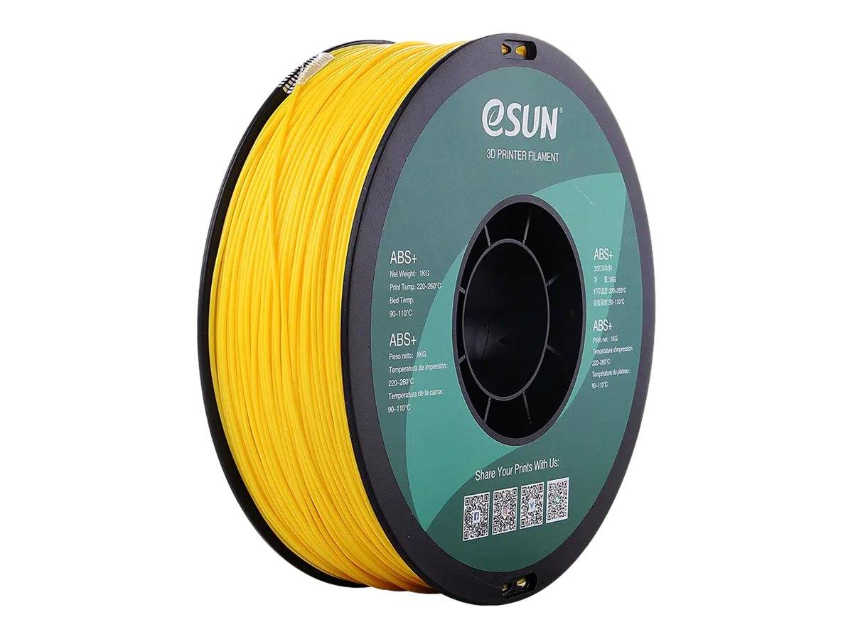 Esun Gelb - 1 kg - vakuumverpackter Beutel - ABS+ Filament (3D)-0