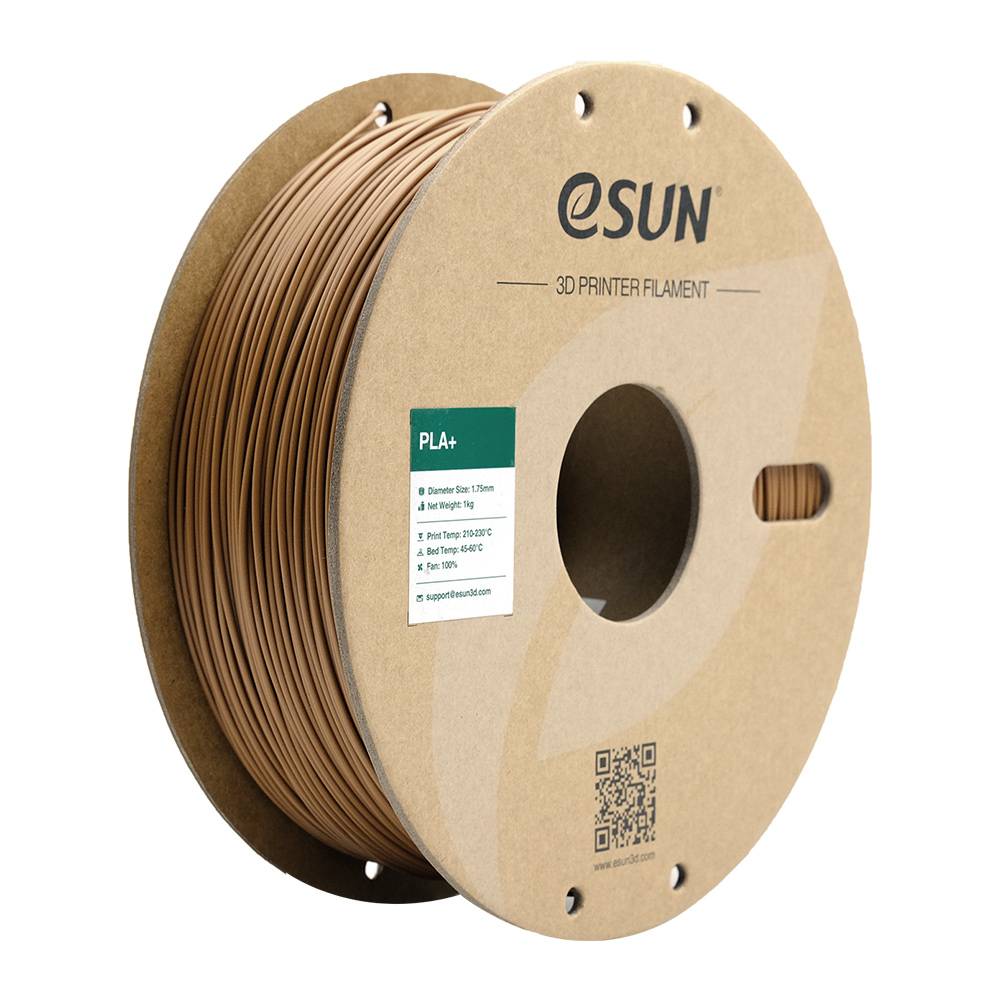 Esun PLA+ 1.75mm LIGHTÂ BROWN 1kg-0