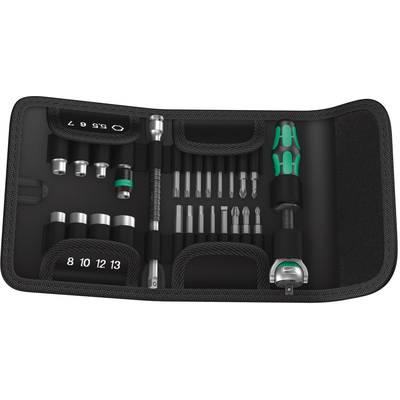 Wera Kraftform Kompakt Zyklop Steckschlüssel-Bit-Einsatz-Set metrisch 1/4" (6.3 mm) 26teilig 05051045001