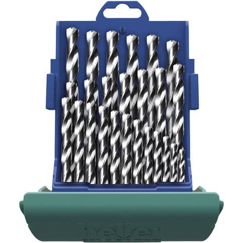 Heller 21965 5 HSS Metall-Spiralbohrer-Set 25teilig Cobalt DIN 338 Zylinderschaft 1 Set