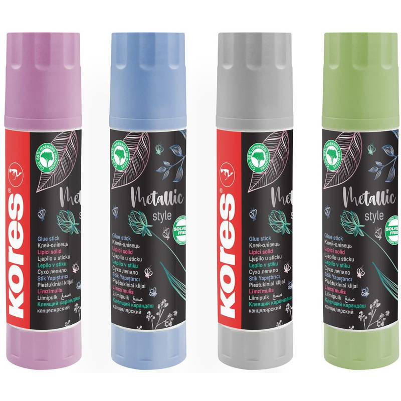Kores Klebestift "Metallic Style", 20 g, lösungsmittelfrei (5612212)-0