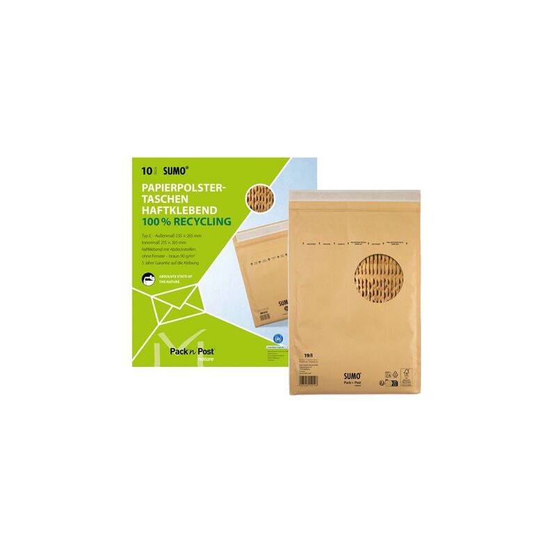 MAILmedia Papierpolster-Versandtasche SUMO, Typ I, braun-0