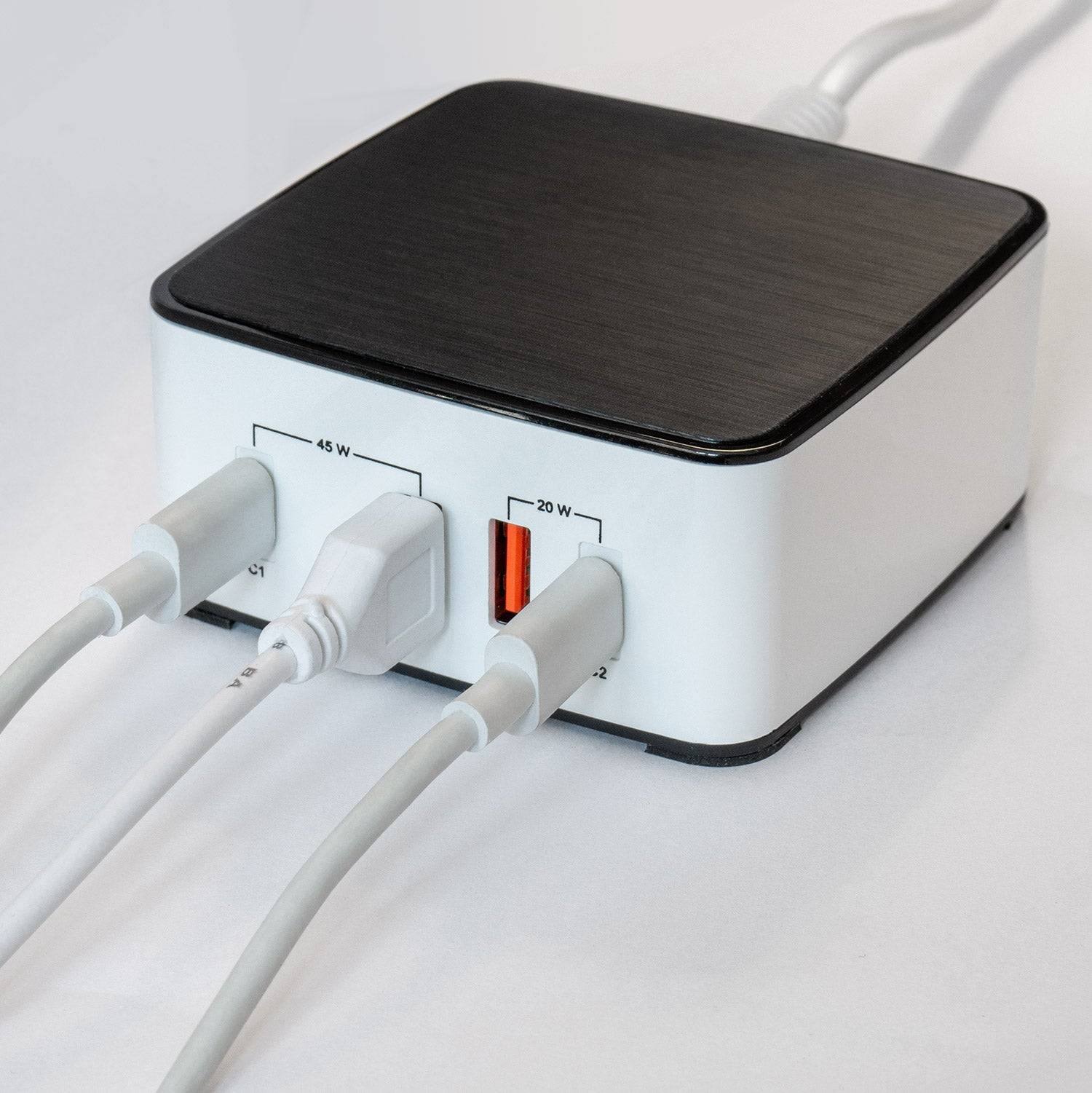 FeinTech NLG00165 4 Port Ladestation 65 W USB-C USB-A Power Delivery-6