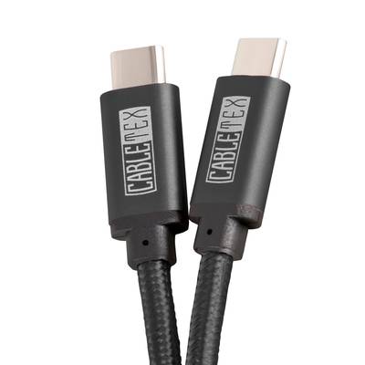 USB-C Kabel zu Typ C USB 3.1 I 3 Meter Länge I Ladekabel Nylon Datenkabel I für MacBook Pro, Computer und Smartphones