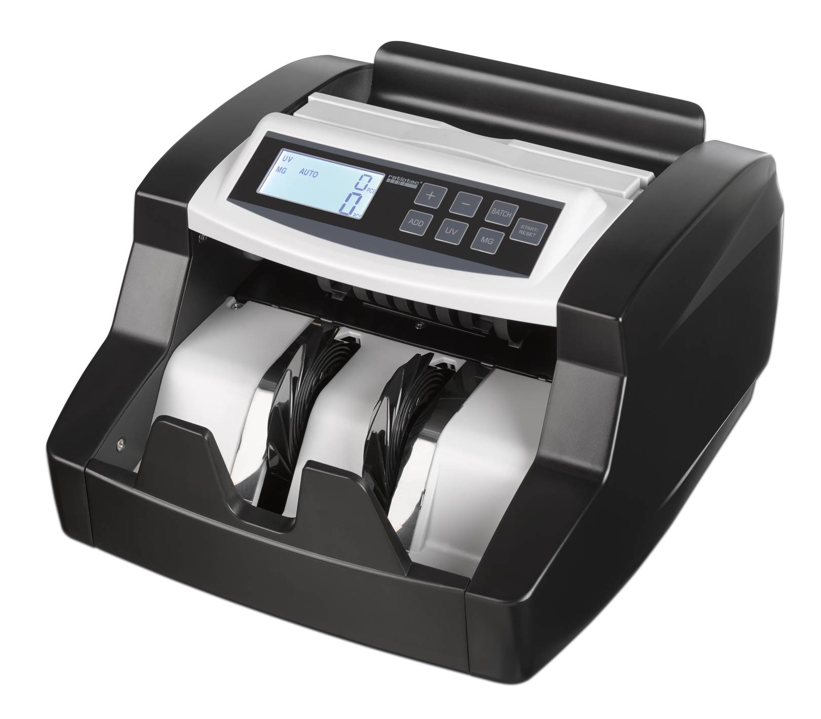 ratiotec Geldschein-Zählgerät "rapidcount B 40", schwarz (76200009)-2
