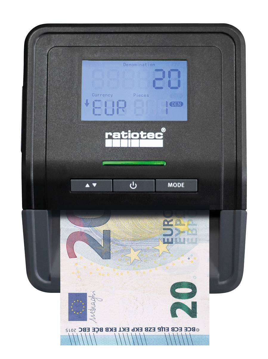 ratiotec Smart Protect Plus Geldscheinprüfgerät 947569-3