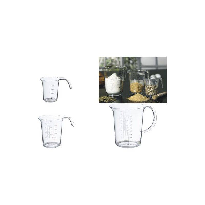 plast team Messbecher "Palermo", 0,5 Liter, transparent (63600223)-0