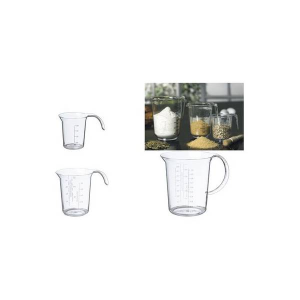 plast team Messbecher "Palermo", 0,5 Liter, transparent (63600223)
